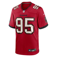 Elijah Roberts Tampa Bay Buccaneers Football Jersey, Red Sportswear Jersey Shirt, Lightweight Breathable Athletic Jersey, Casual Gift for Men