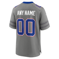 Buffalo Bills Football Jersey, Gray Game Sportswear Jersey Shirt, Lightweight Breathable Athletic Jersey, Casual Gift for Men