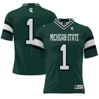 Michigan State Spartans Football Jersey, Sportswear Jersey Shirt, Lightweight Breathable Athletic Jersey, Casual Gift for Men, Style 5182339