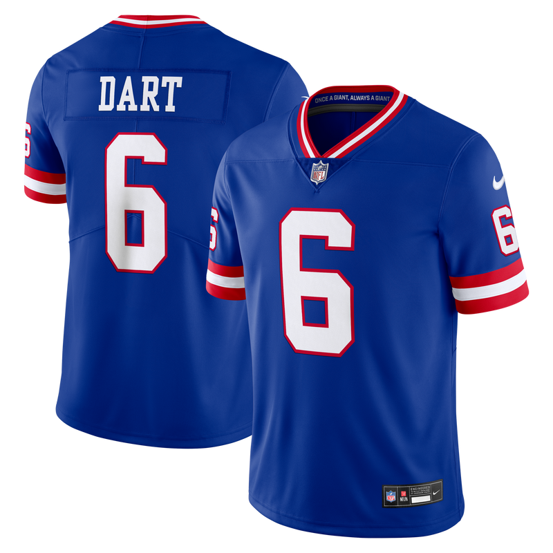 Jaxson Dart New York Giants Football Jersey, Sportswear Jersey Shirt, Lightweight Athletic Jersey, Casual Gift for Men, Style 2001807739