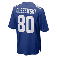 Gunner Olszewski New York Giants Football Jersey, Royal Sportswear Jersey Shirt, Lightweight Breathable Athletic Jersey, Casual Gift for Men