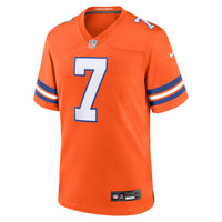 John Elway Denver Broncos Football Jersey, Sportswear Jersey Shirt, Lightweight Breathable Athletic Jersey, Casual Gift for Men, Style 200563668