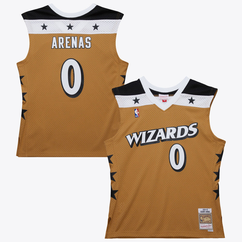Washington Wizards Basketball Jersey, Gold Authentic Sportswear Jersey Shirt, Sleeveless Athletic Tank Jersey, Casual Gift for Men