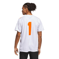 Tennessee Volunteers Football Jersey, White Away Sportswear Jersey Shirt, Lightweight Breathable Athletic Jersey, Casual Gift for Men