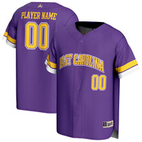 ECU Pirates Baseball Jersey, Purple Sportswear Jersey Shirt, Lightweight Breathable Athletic Jersey, Casual Gift for Men, Style 202415171