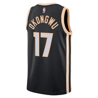 Onyeka Okongwu Atlanta Hawks Basketball Jersey, Sportswear Jersey Shirt, Sleeveless Athletic Tank Jersey, Casual Gift for Men, Style 203566202