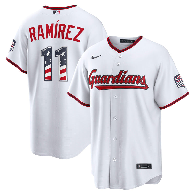 José Ramírez Cleveland Guardians Baseball Jersey, Sportswear Jersey Shirt, Lightweight Athletic Jersey, Casual Gift for Men, Style 2001989486