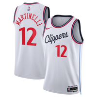 Nick Martinelli Los Angeles Clippers Basketball Jersey, White Sportswear Jersey Shirt, Sleeveless Athletic Tank Jersey, Casual Gift for Men