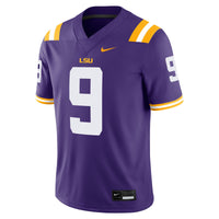LSU Tigers Alumni Football Jersey, Purple Sportswear Jersey Shirt, Lightweight Breathable Athletic Jersey, Casual Gift for Men, Style 200894532