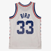 NBA Larry Bird 1985 All-Star Swingman Authentic Basketball Jersey, Sportswear Jersey Shirt, Sleeveless Athletic Tank Jersey, Casual Gift for Men