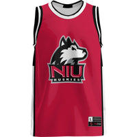 Northern Illinois Huskies Basketball Jersey, Cardinal Lightweight Sportswear Jersey Shirt, Sleeveless Athletic Tank Jersey, Casual Gift for Men