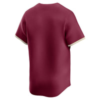 Garnet Florida State Seminoles Baseball Jersey, Limited Sportswear Jersey Shirt, Lightweight Breathable Athletic Jersey, Casual Gift for Men