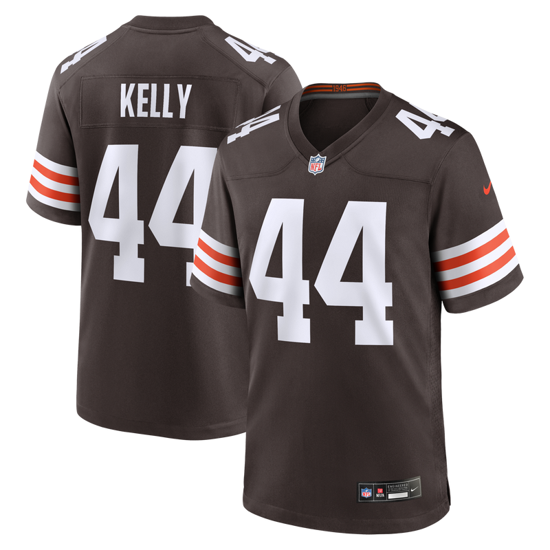 Leroy Kelly Cleveland Browns Football Jersey, Brown Game Sportswear Jersey Shirt, Lightweight Breathable Athletic Jersey, Casual Gift for Men