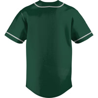 Portland State Vikings Baseball Jersey, Green Lightweight Sportswear Jersey Shirt, Lightweight Breathable Athletic Jersey, Casual Gift for Men