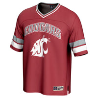Washington State Cougars Football Jersey, Sportswear Jersey Shirt, Lightweight Breathable Athletic Jersey, Casual Gift for Men, Style 202200660