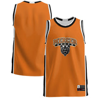 Mercer Bears Basketball Jersey, Orange Lightweight Sportswear Jersey Shirt, Sleeveless Athletic Tank Jersey, Casual Gift for Men