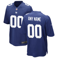 New York Giants Football Jersey, Royal Game Sportswear Jersey Shirt, Lightweight Breathable Athletic Jersey, Casual Gift for Men