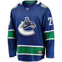 Nils Hoglander Vancouver Canucks Hockey Jersey, Blue Breakaway Sportswear Jersey Shirt, Long Sleeve Hockey Sweater Jersey, Casual Gift for Men