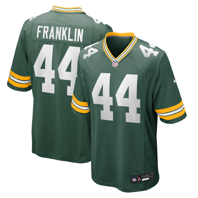 Zaire Franklin Green Bay Packers Football Jersey, Game Sportswear Jersey Shirt, Lightweight Breathable Athletic Jersey, Casual Gift for Men