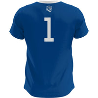 Memphis Tigers Soccer Jersey, Royal Fashion Lightweight Sportswear Jersey Shirt, Lightweight Breathable Athletic Jersey, Casual Gift for Men