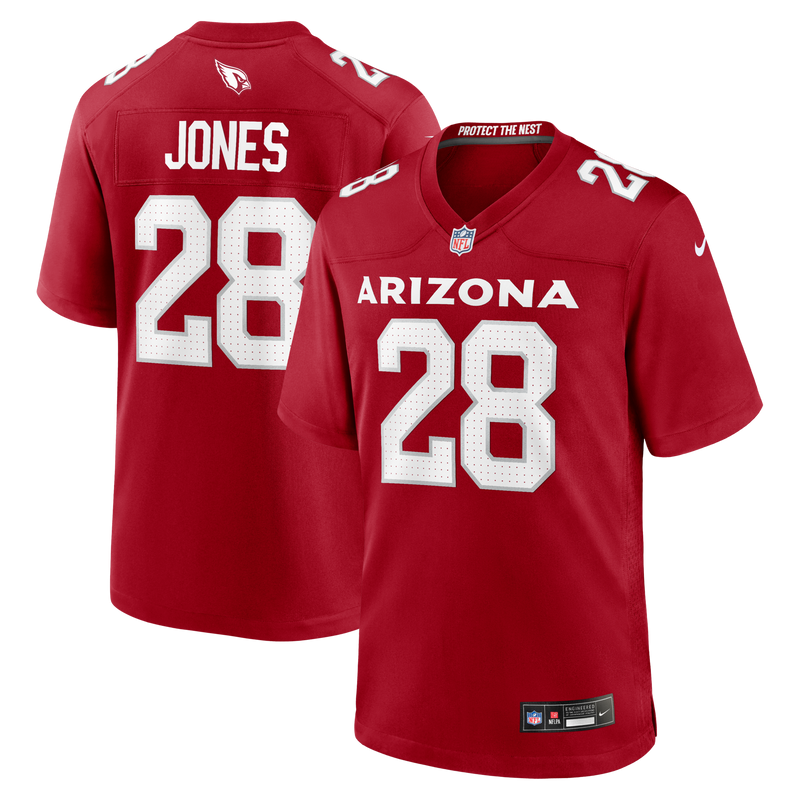 Elijah Jones Arizona Cardinals Football Jersey, Cardinal Sportswear Jersey Shirt, Lightweight Breathable Athletic Jersey, Casual Gift for Men
