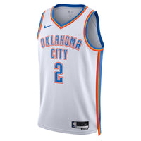 Oklahoma City Thunder Basketball Jersey, Swingman Sportswear Jersey Shirt, Sleeveless Athletic Tank Jersey, Casual Gift for Men, Style 203142615