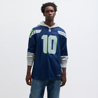 Cooper Kupp Seattle Seahawks Football Jersey, Navy Game Sportswear Jersey Shirt, Lightweight Breathable Athletic Jersey, Casual Gift for Men