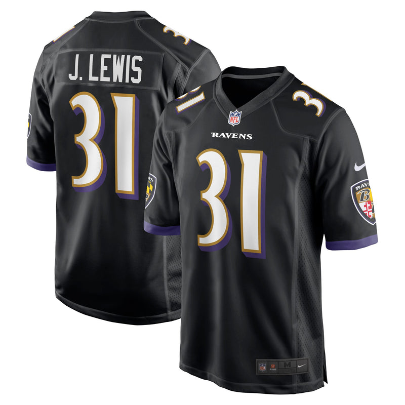 Jamal Lewis Baltimore Ravens Football Jersey, Black Game Sportswear Jersey Shirt, Lightweight Breathable Athletic Jersey, Casual Gift for Men