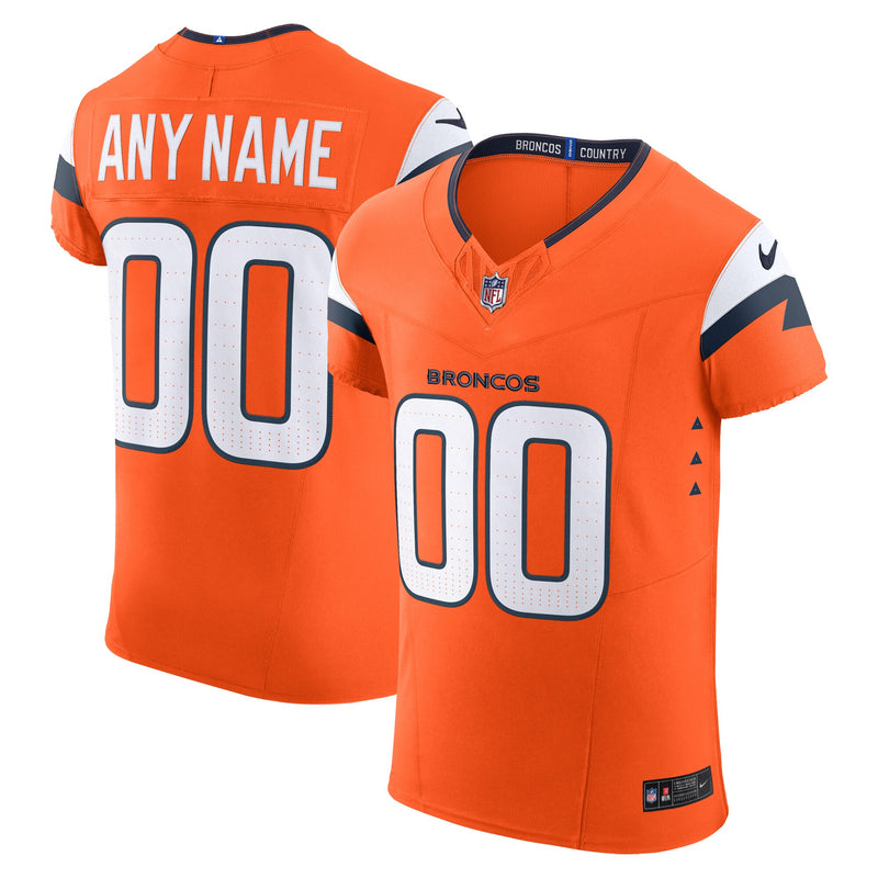 Denver Broncos Football Jersey, Orange Elite Sportswear Jersey Shirt, Lightweight Breathable Athletic Jersey, Casual Gift for Men