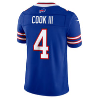 James Cook III Buffalo Bills Football Jersey, Royal Limited Sportswear Jersey Shirt, Lightweight Breathable Athletic Jersey, Casual Gift for Men