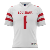 Louisiana Ragin' Cajuns Football Jersey, White Sportswear Jersey Shirt, Lightweight Breathable Athletic Jersey, Casual Gift for Men