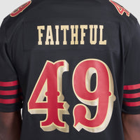 The Faithful San Francisco 49ers Football Jersey, Sportswear Jersey Shirt, Lightweight Athletic Jersey, Casual Gift for Men, Style 202660593