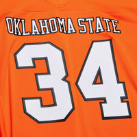 Oklahoma State Cowboys Football Jersey, Orange Replica Sportswear Jersey Shirt, Lightweight Breathable Athletic Jersey, Casual Gift for Men