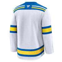 St. Louis Blues Hockey Jersey, White Premium Sportswear Jersey Shirt, Long Sleeve Hockey Sweater Jersey, Casual Gift for Men, Style 203133885
