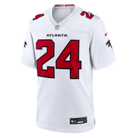 A.J. Terrell Atlanta Falcons Football Jersey, White Game Sportswear Jersey Shirt, Lightweight Breathable Athletic Jersey, Casual Gift for Men