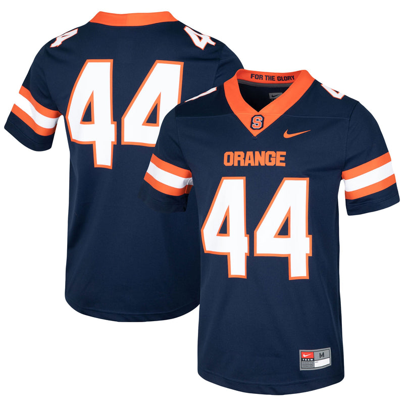 Syracuse Orange Football Jersey, Navy Sportswear Jersey Shirt, Lightweight Breathable Athletic Jersey, Casual Gift for Men