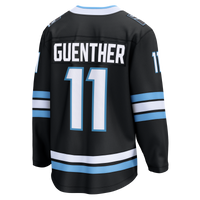 Dylan Guenther Utah Mammoth Hockey Jersey, Black Breakaway Home Sportswear Jersey Shirt, Long Sleeve Hockey Sweater Jersey, Casual Gift for Men