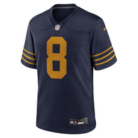 Josh Jacobs Green Bay Packers Football Jersey, Navy Game Sportswear Jersey Shirt, Lightweight Breathable Athletic Jersey, Casual Gift for Men