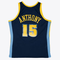 Denver Nuggets Basketball Jersey, Ash Blue Authentic Alternate Sportswear Jersey Shirt, Sleeveless Athletic Tank Jersey, Casual Gift for Men