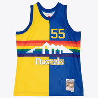 Denver Nuggets Basketball Jersey, Blue/Yellow Swingman Sportswear Jersey Shirt, Sleeveless Athletic Tank Jersey, Casual Gift for Men