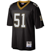 Sam Mills New Orleans Saints Football Jersey, Black Replica Sportswear Jersey Shirt, Lightweight Breathable Athletic Jersey, Casual Gift for Men