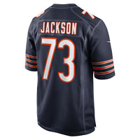 Jonah Jackson Chicago Bears Football Jersey, Navy Game Sportswear Jersey Shirt, Lightweight Breathable Athletic Jersey, Casual Gift for Men