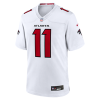 Jalon Walker Atlanta Falcons Football Jersey, White Game Sportswear Jersey Shirt, Lightweight Breathable Athletic Jersey, Casual Gift for Men