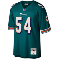 Zach Thomas Miami Dolphins Football Jersey, Aqua Replica Sportswear Jersey Shirt, Lightweight Breathable Athletic Jersey, Casual Gift for Men