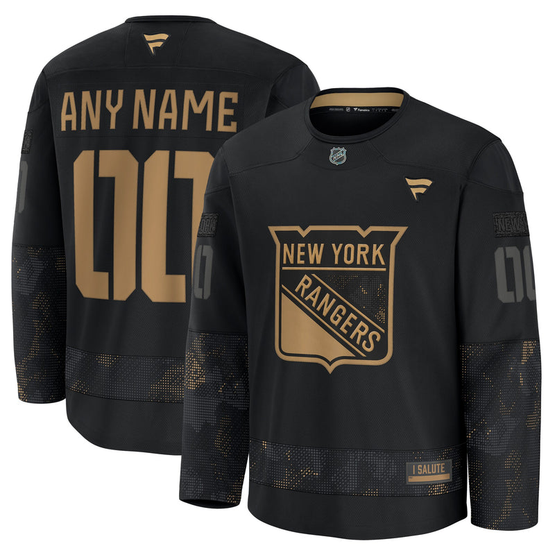 New York Rangers Hockey Jersey, Black Sportswear Jersey Shirt, Long Sleeve Hockey Sweater Jersey, Casual Gift for Men, Style 202533015