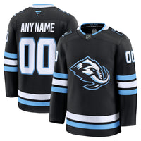 Utah Mammoth Hockey Jersey, Black Premium Home Sportswear Jersey Shirt, Long Sleeve Hockey Sweater Jersey, Casual Gift for Men, Style 203133910