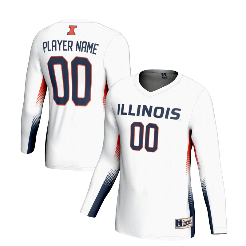 Illinois Fighting Illini Volleyball Jersey, Sportswear Jersey Shirt, Lightweight Athletic Jersey, Casual Gift for Men, Style 200461812