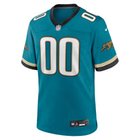 Jacksonville Jaguars Football Jersey, Teal Game Throwback Sportswear Jersey Shirt, Lightweight Breathable Athletic Jersey, Casual Gift for Men