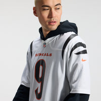 Joe Burrow Cincinnati Bengals Football Jersey, White Game Sportswear Jersey Shirt, Lightweight Breathable Athletic Jersey, Casual Gift for Men
