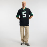 Garrett Wilson New York Jets Football Jersey, Black Game Sportswear Jersey Shirt, Lightweight Breathable Athletic Jersey, Casual Gift for Men